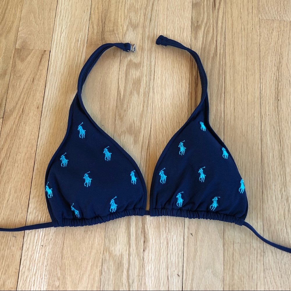 Ralph Lauren triangle bikini top